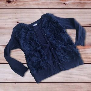 🌻B2G1 NY & Co XS navy cardigan